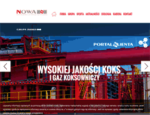 Tablet Screenshot of koksownianowa.pl